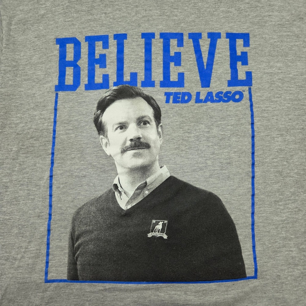 Ted Lasso Believe Graphic T-Shirt AFC Richmond TV Show Comedy Mens‎ 2XL